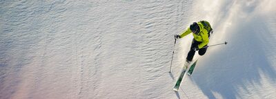 Skifahrer auf der Piste - PAVIS EP-Validierungen